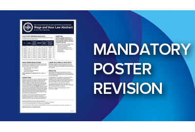 New Jersey minimum wage labor law poster update 2026