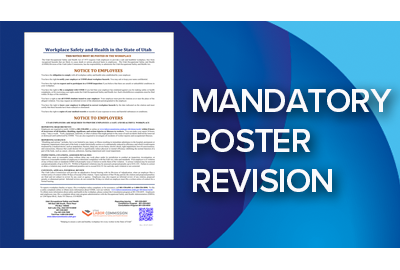 Utah worker safety and health labor law poster 2026