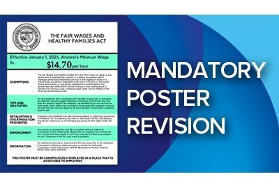Arizona 2026 Fair Wages and Healthy Families Act poster