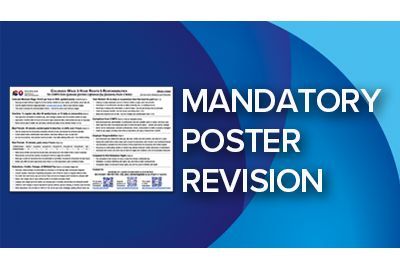 Colorado mandatory workplace labor law poster revision