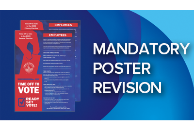 Washington DC time off to vote employee rights poster