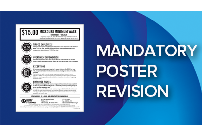 Missouri minimum wage labor law poster update 2026