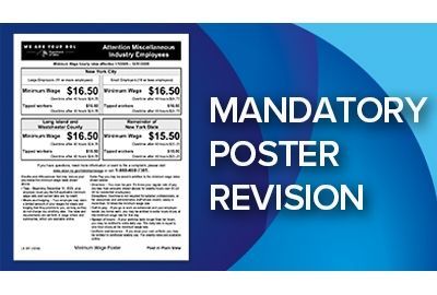 New York mandatory workplace labor law poster revisions