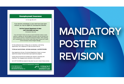 Vermont Unemployment Insurance Poster