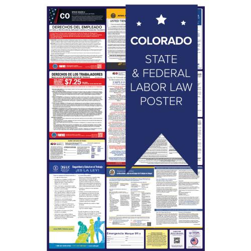 Colorado labor law posters Spanish