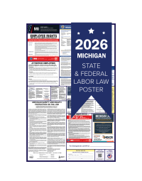 Michigan 2026 all in one state and federal labor law poster
