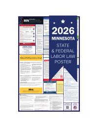 Minnesota 2026 all in one state and federal labor law poster