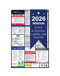 Missouri 2026 all in one state and federal labor law poster