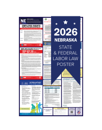 Nebraska 2026 all in one state and federal labor law poster
