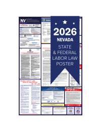 Nevada 2026 all in one state and federal labor law poster