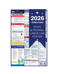 Pennsylvania 2026 all in one state and federal labor law poster