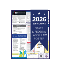 South Dakota 2026 all in one state and federal labor law poster