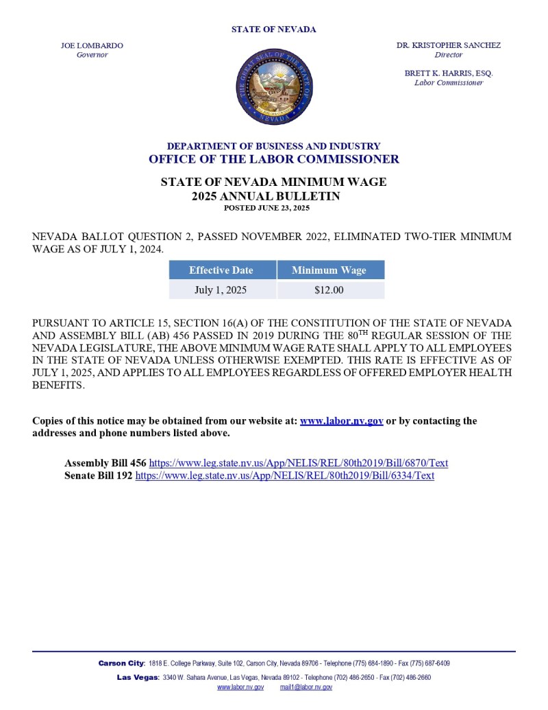 New York Minimum Wage